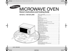 Handleiding Samsung CE1031L Magnetron
