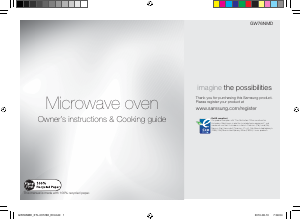 Manual Samsung GW76NMD Microwave