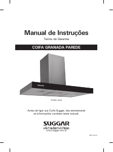 Manual Suggar TP0892IX Cooker Hood
