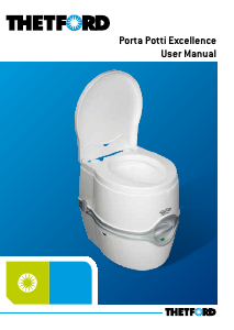 Bruksanvisning Thetford Porta Potti Excellence Portabelt toalett