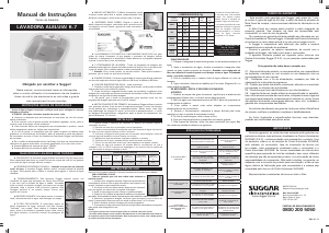 Handleiding Suggar AL6001BR Wasmachine