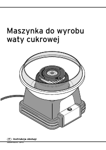 Instrukcja Tchibo 381 542 Maszyna do waty cukrowej