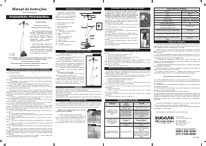 Manual Suggar PV1502PR Vaporizador de vestuário