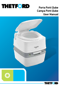 Посібник Thetford Porta Potti Qube 145 Портативний туалет