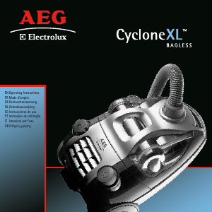 Mode d’emploi AEG-Electrolux ACX6208 CycloneXL Aspirateur