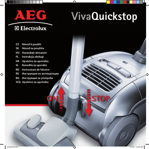 Instrukcja AEG-Electrolux AVQ2134L VivaQuickstop Odkurzacz