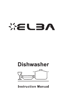 Manual Elba EBDW 9236 AW Dishwasher