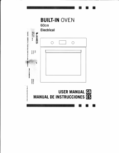 Manual de uso James HEE INOX Horno