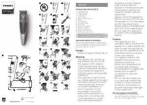 Instrukcja Philips BT7210 Trymer do brody