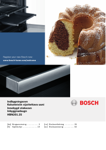 Brugsanvisning Bosch HBN201W2S Ovn