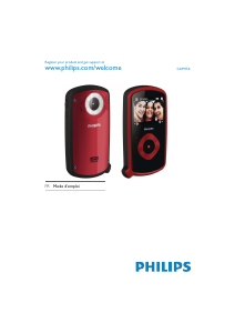 Mode d’emploi Philips CAM150 Caméscope
