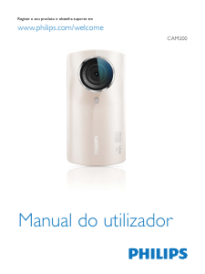 Manual Philips CAM200 Câmara de vídeo