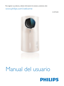 Manual de uso Philips CAM200 Videocámara
