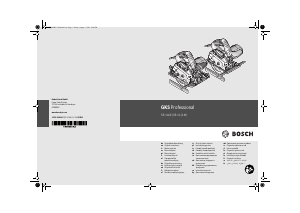 Manuale Bosch GKS 55+ G Sega circolare