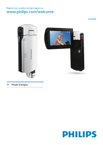 Mode d’emploi Philips CAM300 Caméscope
