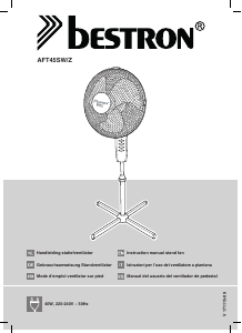 Handleiding Bestron AFT45SW Ventilator