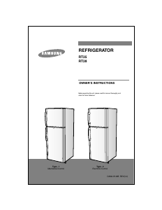 Handleiding Samsung RT28ZVPS1/XTL Koel-vries combinatie