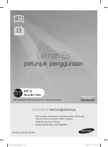 Panduan Samsung RT5962HTBSL Kulkas-Freezer