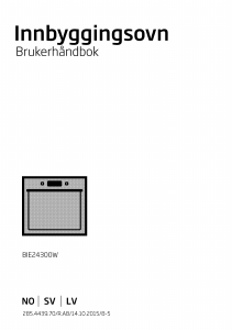 Rokasgrāmata BEKO BIE 24300 W Cepeškrāsns