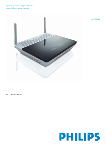 Manual Philips CAW7740N Router
