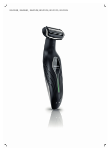 Kullanım kılavuzu Philips BG2025 Bodygroom Tıraş makinesi