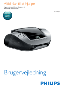 Brugsanvisning Philips AZ1137 CD afspiller