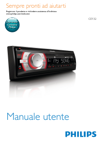 Manuale Philips CE132 Autoradio