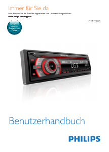 Bedienungsanleitung Philips CEM2200 Autoradio