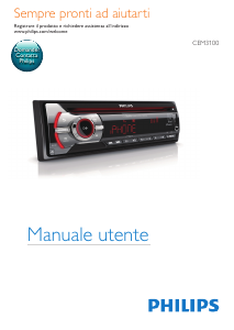 Manuale Philips CEM3100 Autoradio