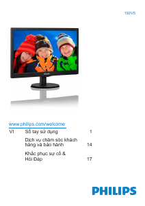 Hướng dẫn sử dụng Philips 193V5 Màn hình LCD