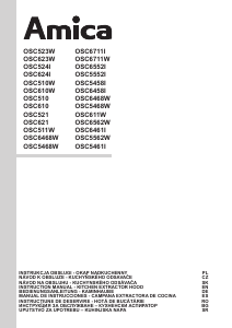 Instrukcja Amica OSC 521 Okap kuchenny