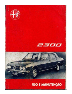 Manual Alfa Romeo 2300 (1978)