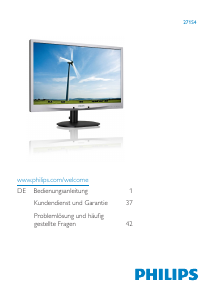Bedienungsanleitung Philips 271S4 LCD monitor