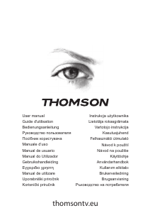 Handleiding Thomson 40FT8865 LED televisie