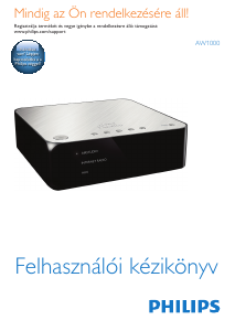 Használati útmutató Philips AW1000 Fidelio Médialejátszó