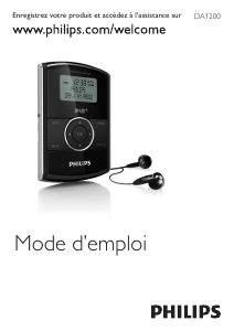 Mode d’emploi Philips DA1200 Radio