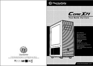 Bedienungsanleitung Thermaltake Core X71 PC-Gehäuse