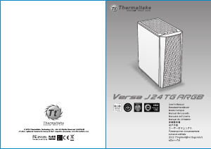 Mode d’emploi Thermaltake Versa J24 TG ARGB Boîtier PC