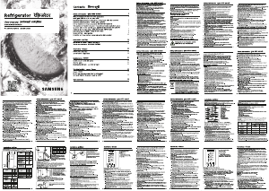 मैनुअल Samsung RT34A4632DU फ्रिज़-फ्रीज़र