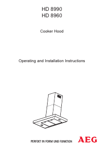 Handleiding AEG HD8990-AD Afzuigkap