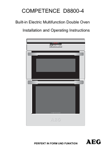 Handleiding AEG D8800-4-A Oven