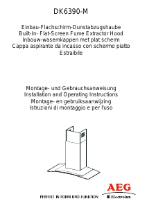 Handleiding AEG-Electrolux DK6390-M Afzuigkap