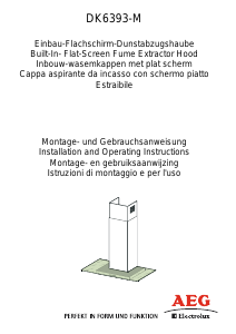 Handleiding AEG-Electrolux DK6393-M Afzuigkap