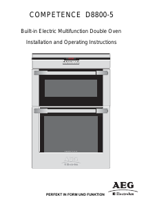 Manual AEG-Electrolux D8800-5-M Oven