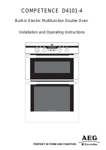 Manual AEG-Electrolux D4101-4-A Oven