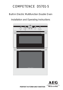 Manual AEG-Electrolux D5701-5-M Oven