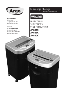 Manual Wallner JP 830S Paper Shredder