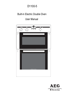 Manual AEG-Electrolux D1100-5-M Oven
