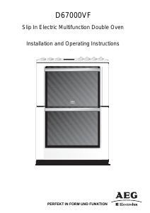 Manual AEG-Electrolux D67000VF-M Range