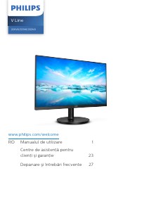 Manual Philips 220V8L Monitor LED